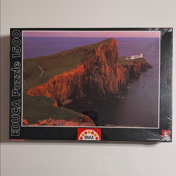 Educa Other - EDUCA. 1500-Piece Puzzle - Scenic Cliff View. Skye Island, Scotland 85X60cm
